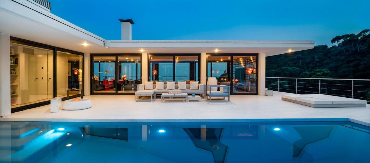 Ibiza Style Barcelona Luxury Villa Бадалона Экстерьер фото