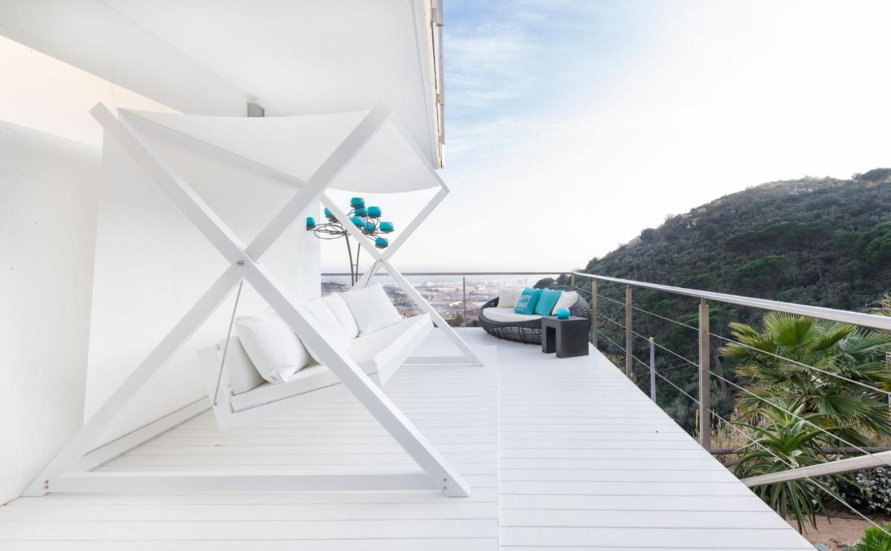 Ibiza Style Barcelona Luxury Villa Бадалона Экстерьер фото